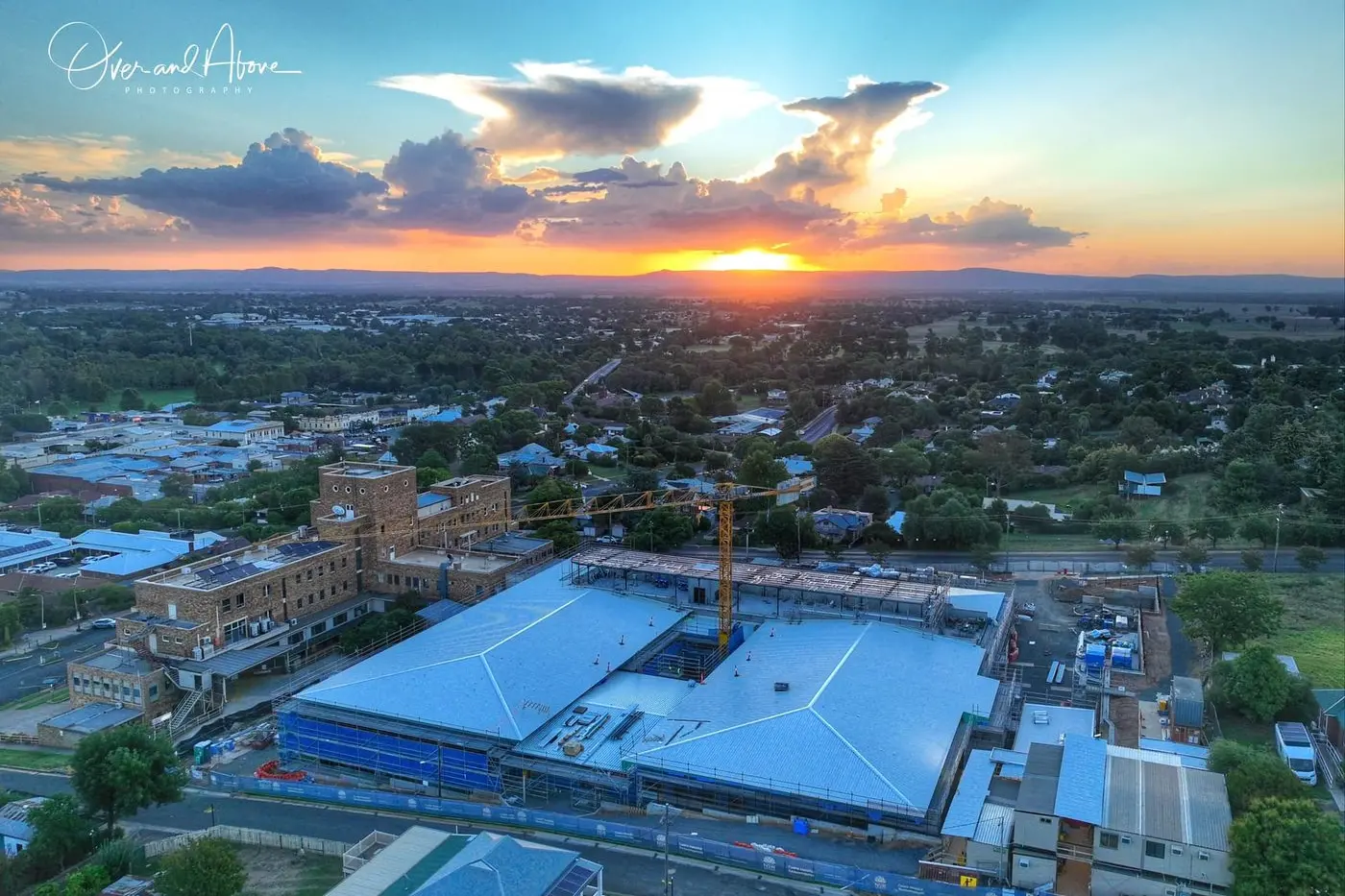 Over and Above\\'s Andrew Michael captures the progress of the build.