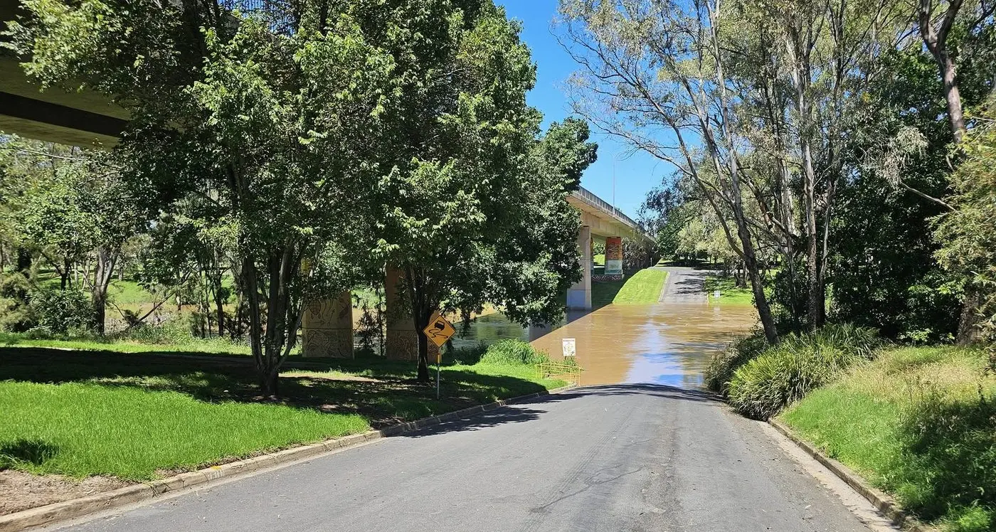 Central west, southern slopes, lashed by storms