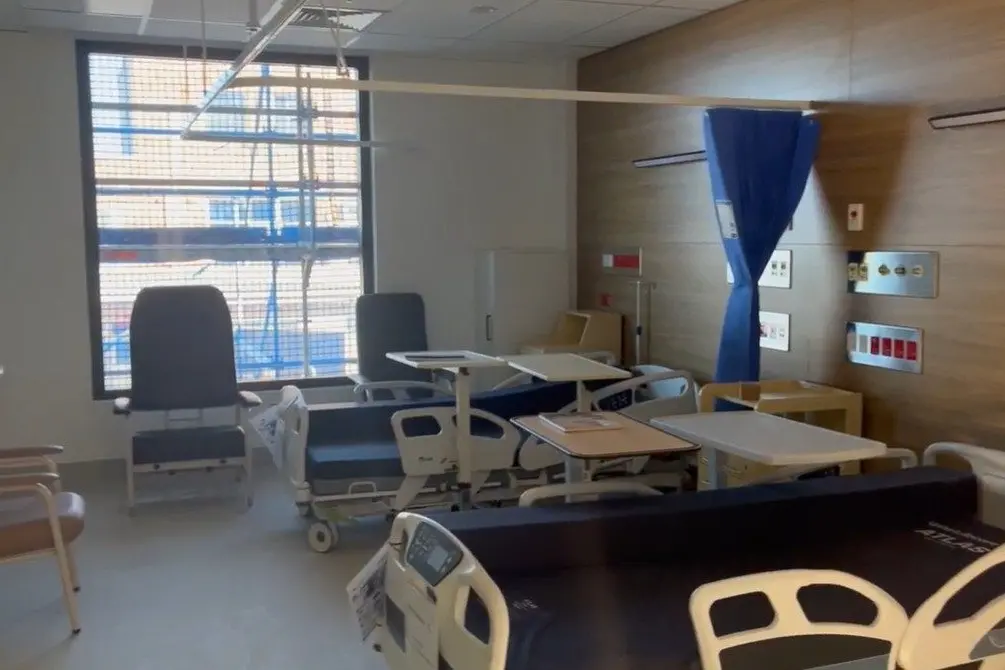 An example of inpatient rooms at the new Cowra hospital. Image: NSW Health