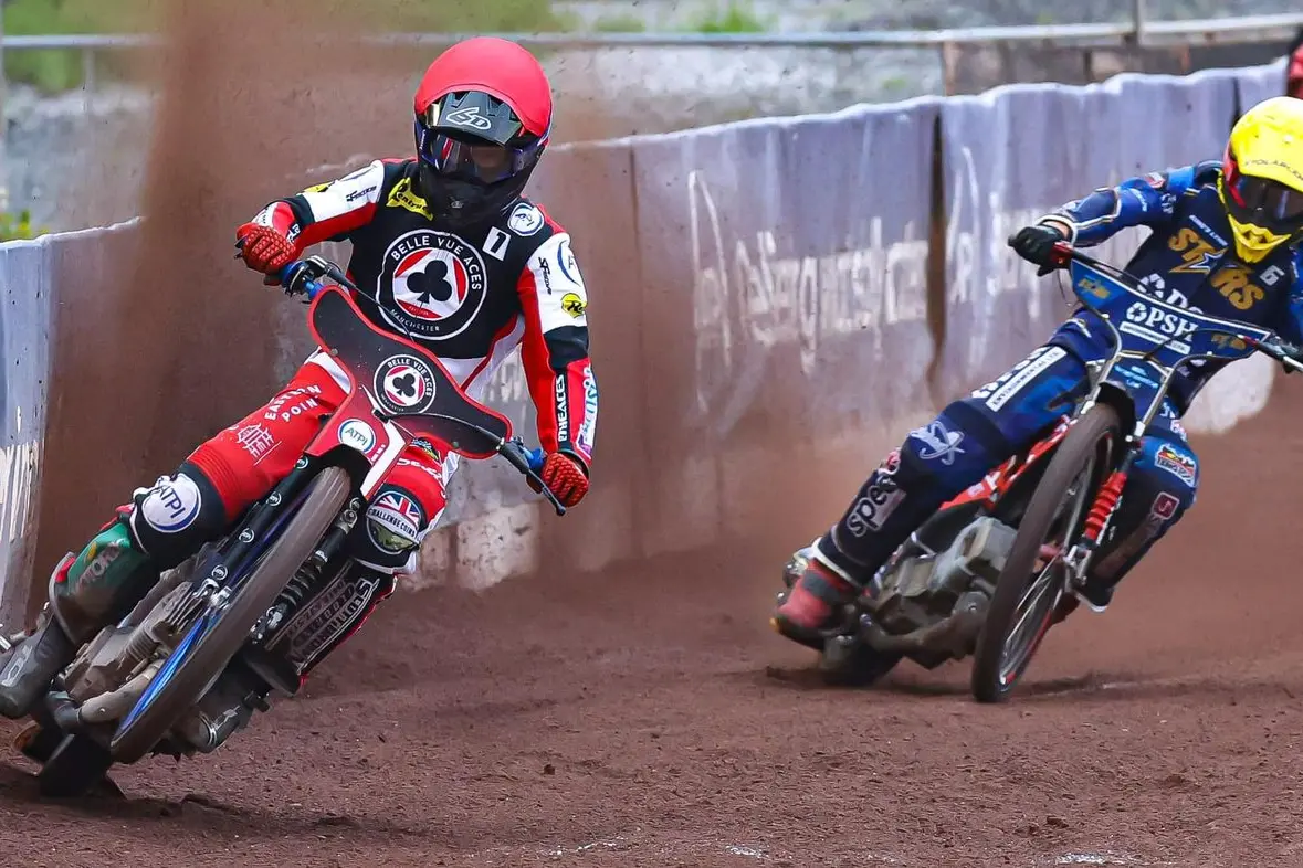 Flat out for the Aces.