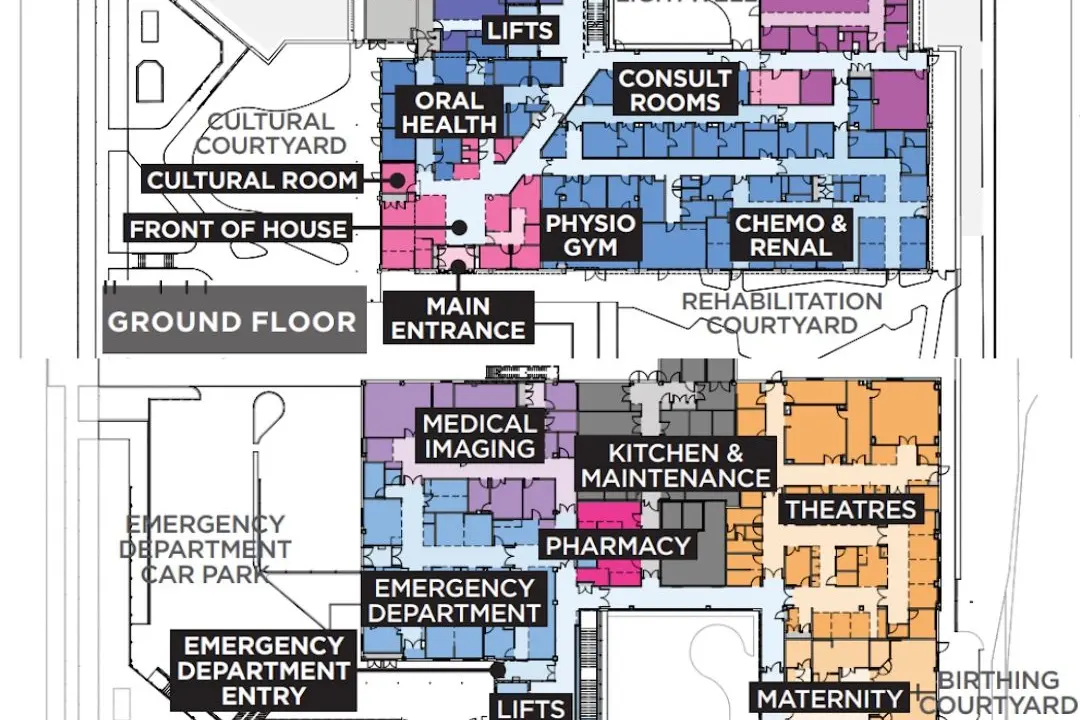 The final design for the Cowra Hospital redevelopment