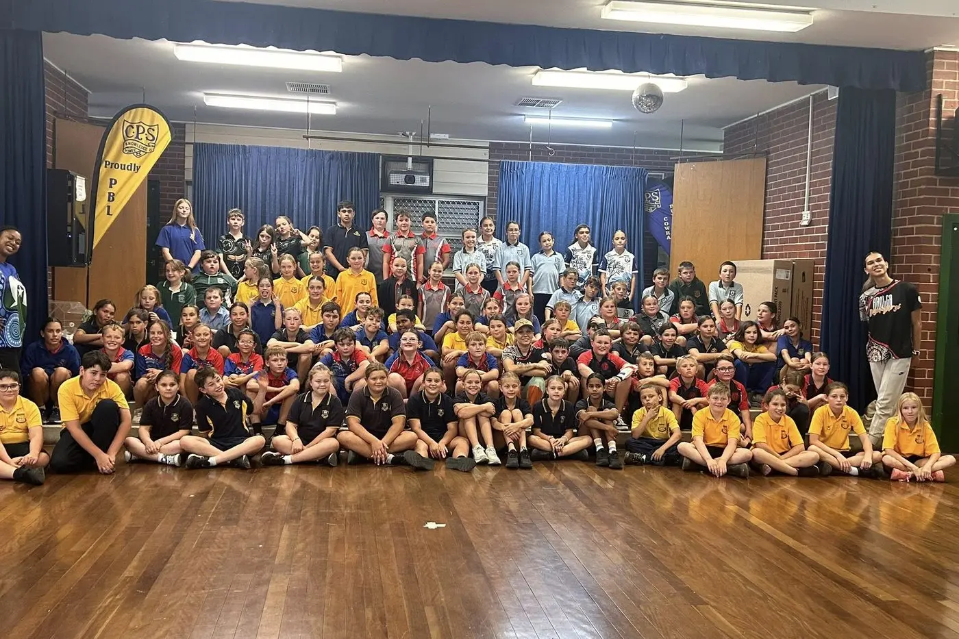 CPS hosted the Brolga Dance Academy Primary Aboriginal Dance Workshops with close to 100 students from around the Central-West attending.