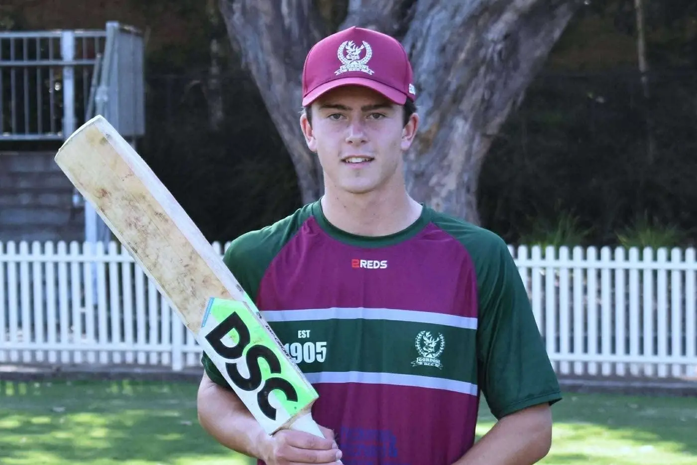 Cooper Pullen playing for Gordon in the Sydney grade cricket competition. Photo Gordon Cricket.