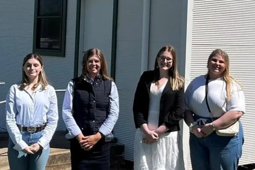 PARTICIPANTS: Letisha Woods, Rianna Reeves, Abbigale Carroll and Maddi Cooper. Photo courtesy of Canowindra Show.