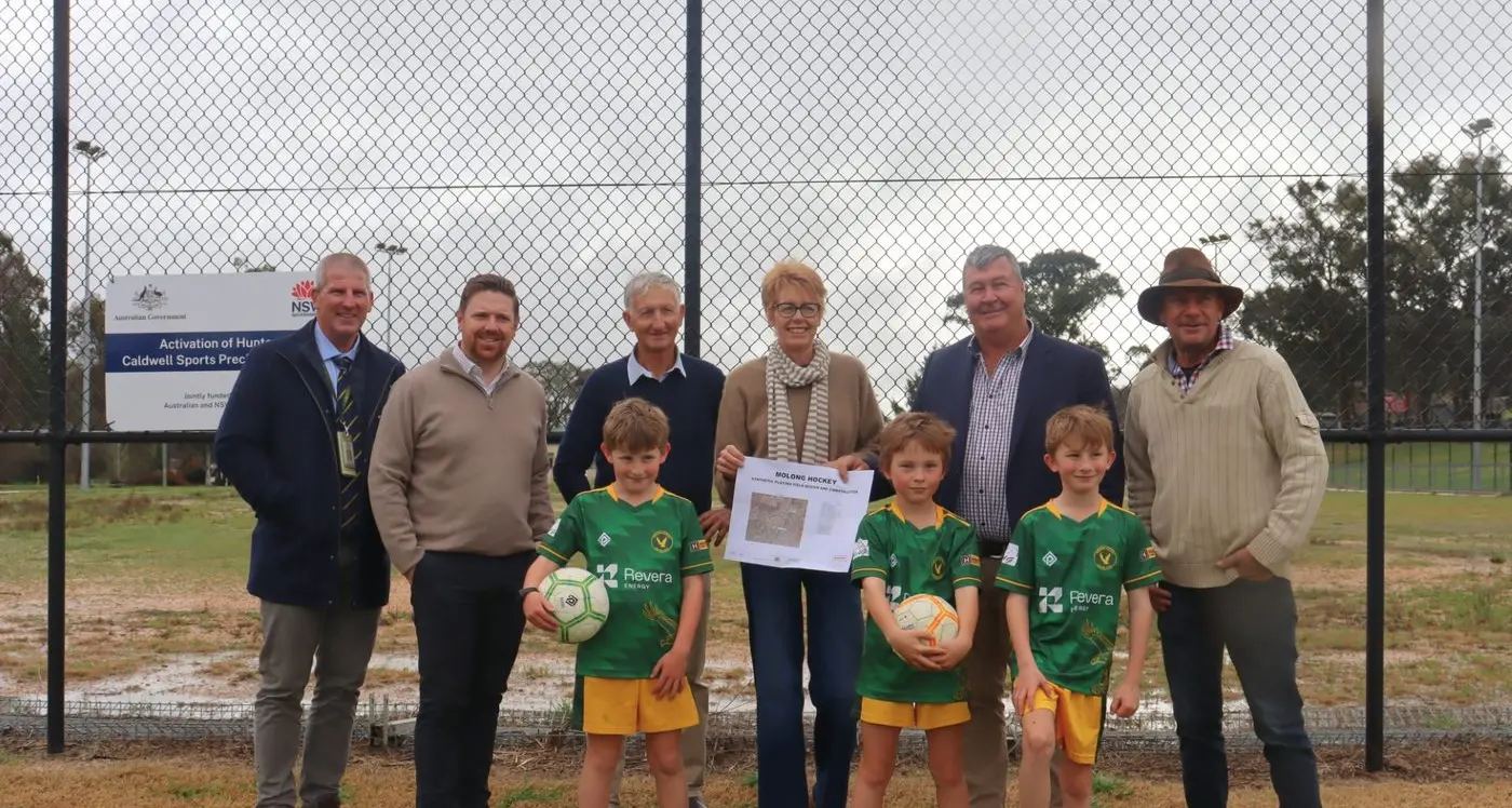 Molong hockey field project now underway