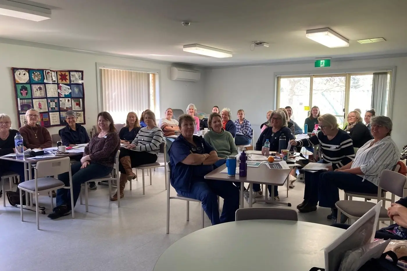 COMING TOGETHER: Over thirty nurses came together in Canowindra to educate themselves, get additional training and share info. Photo supplied.
