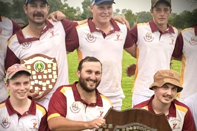 DEFENDING PREMIERS: Canowindra will go into the 2024/25 Molong Cricket Association season as the hunted as they bid to clinch their third title in six years. Photo supplied. 