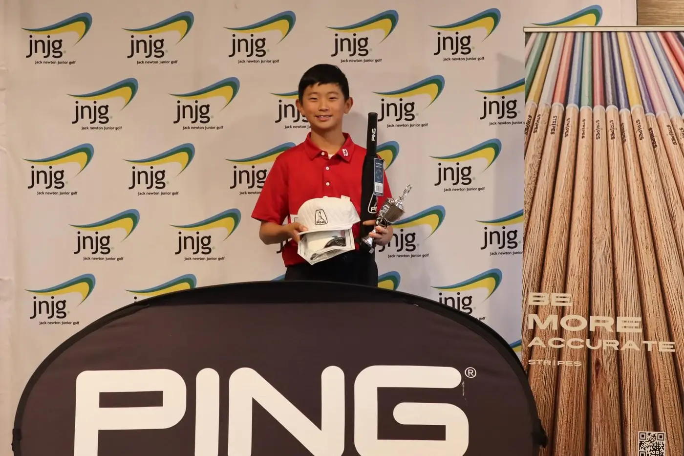 David Kang with his trophy for finishing runner up in the NSW titles.