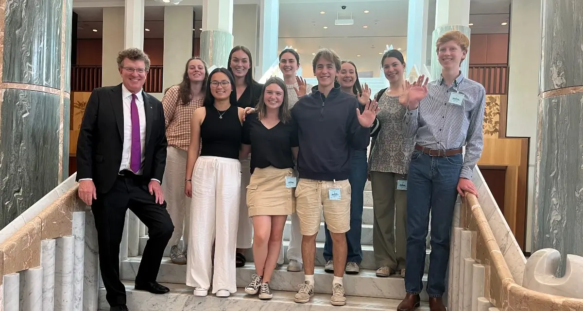 Ten out of 10 visit to Federal Parliament