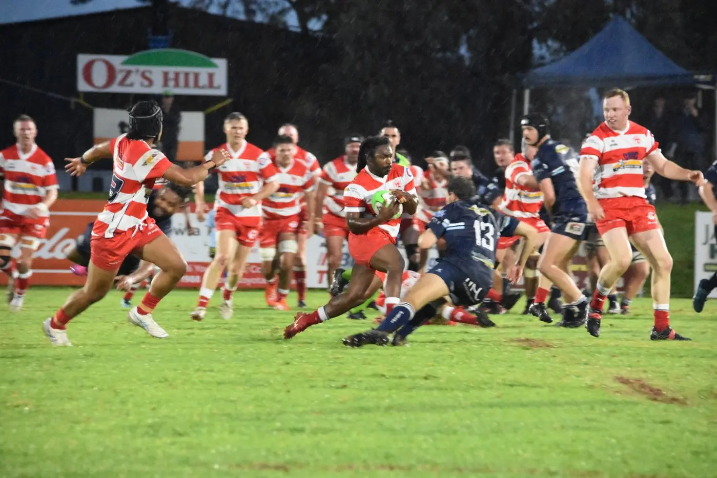 An early break in the Forbes line came from Jason Paul, hailing from the United States. Photo: Dan Ryan.