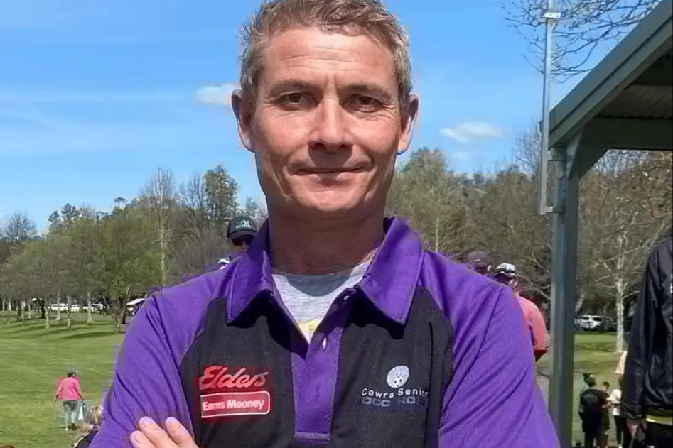 Michael Starr, the mens c grade soccer coach.