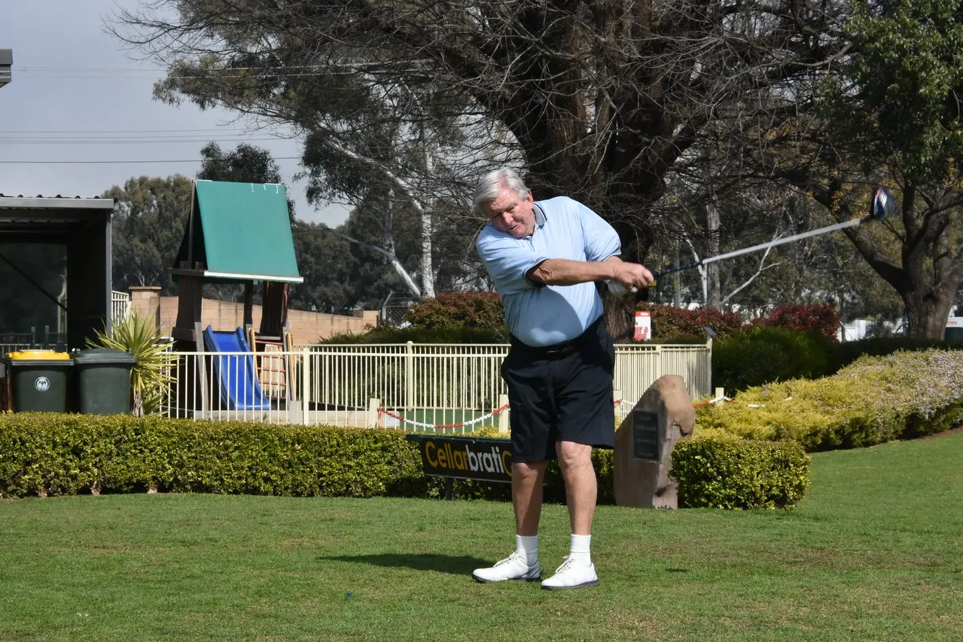 David Gouge was among the prize winners at veterans golf last Thursday. File photo