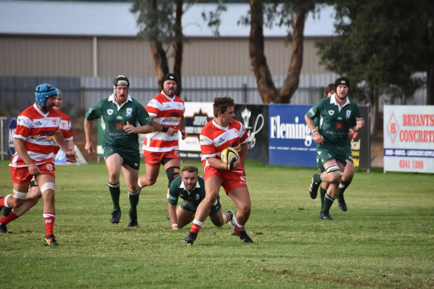 Eagles machine grinds down Emus
