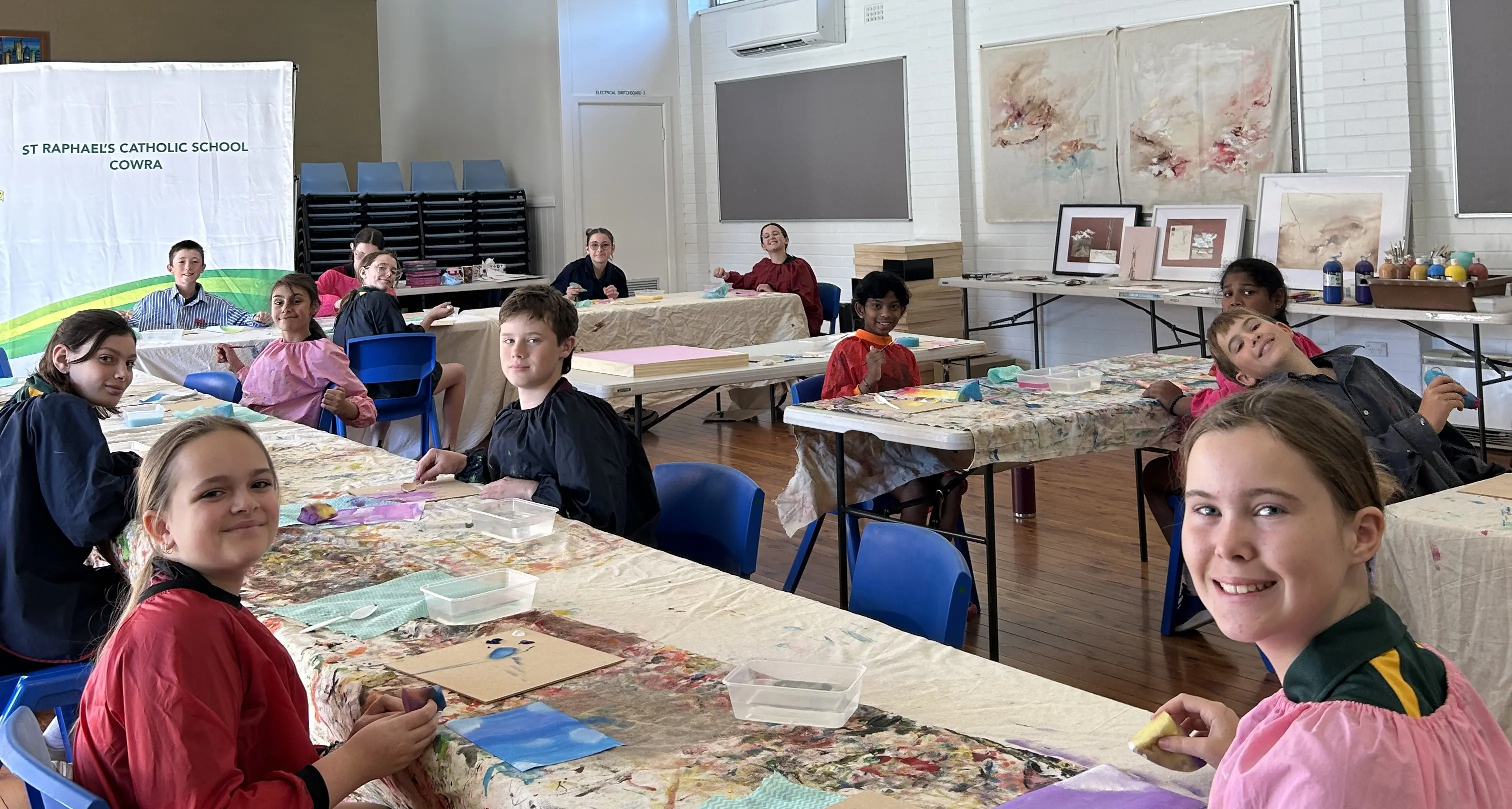 Home is where the art is at St Raphael's