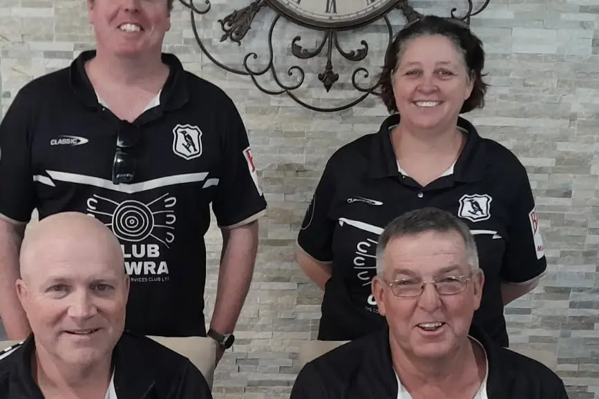 <p>Greg Garlick, Amy Lee Knight, Marc McLeish, and Bruce Wallace.</p>\\n