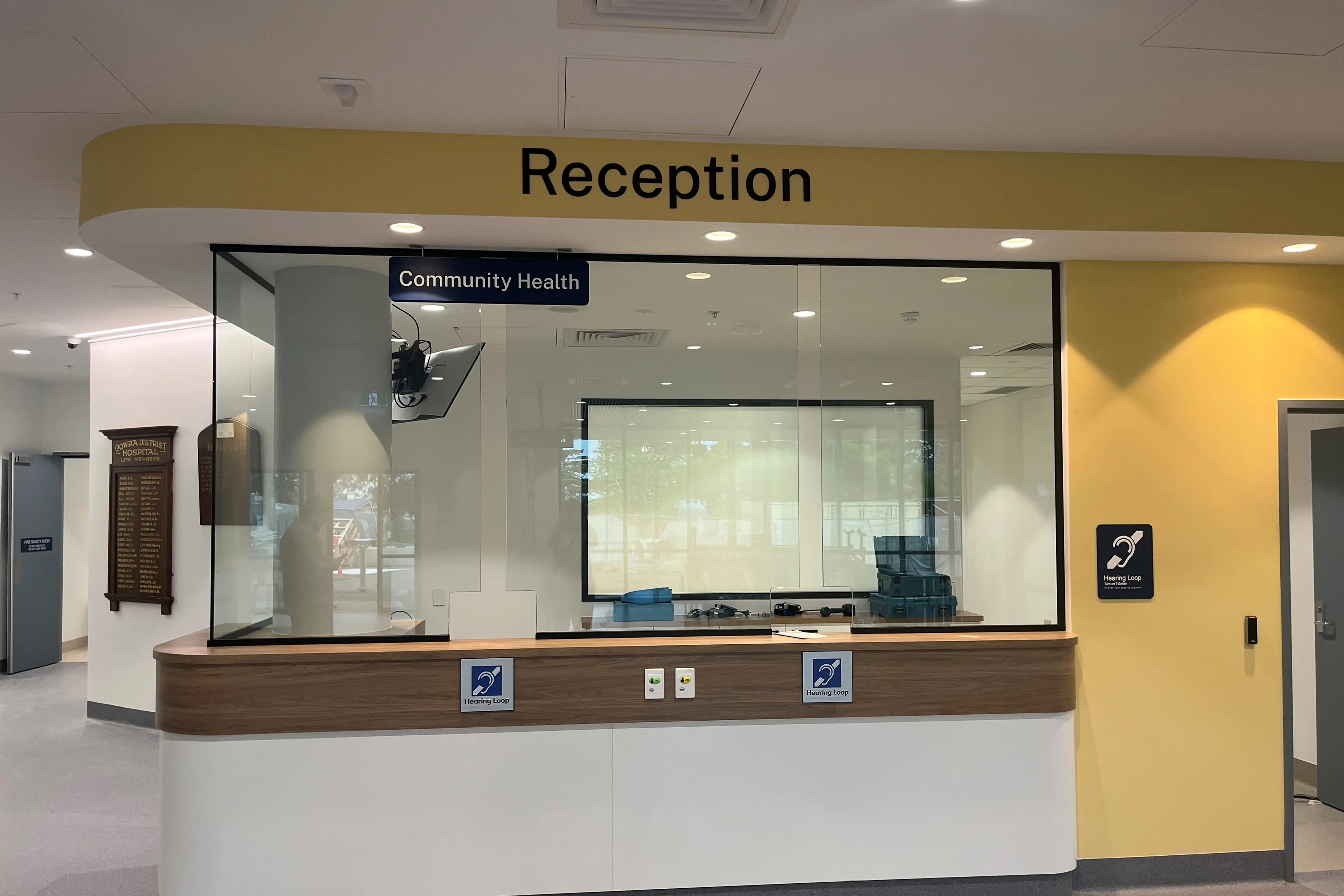 <p>Check out the newest reception area for the Cowra Hospital.</p>\\n
