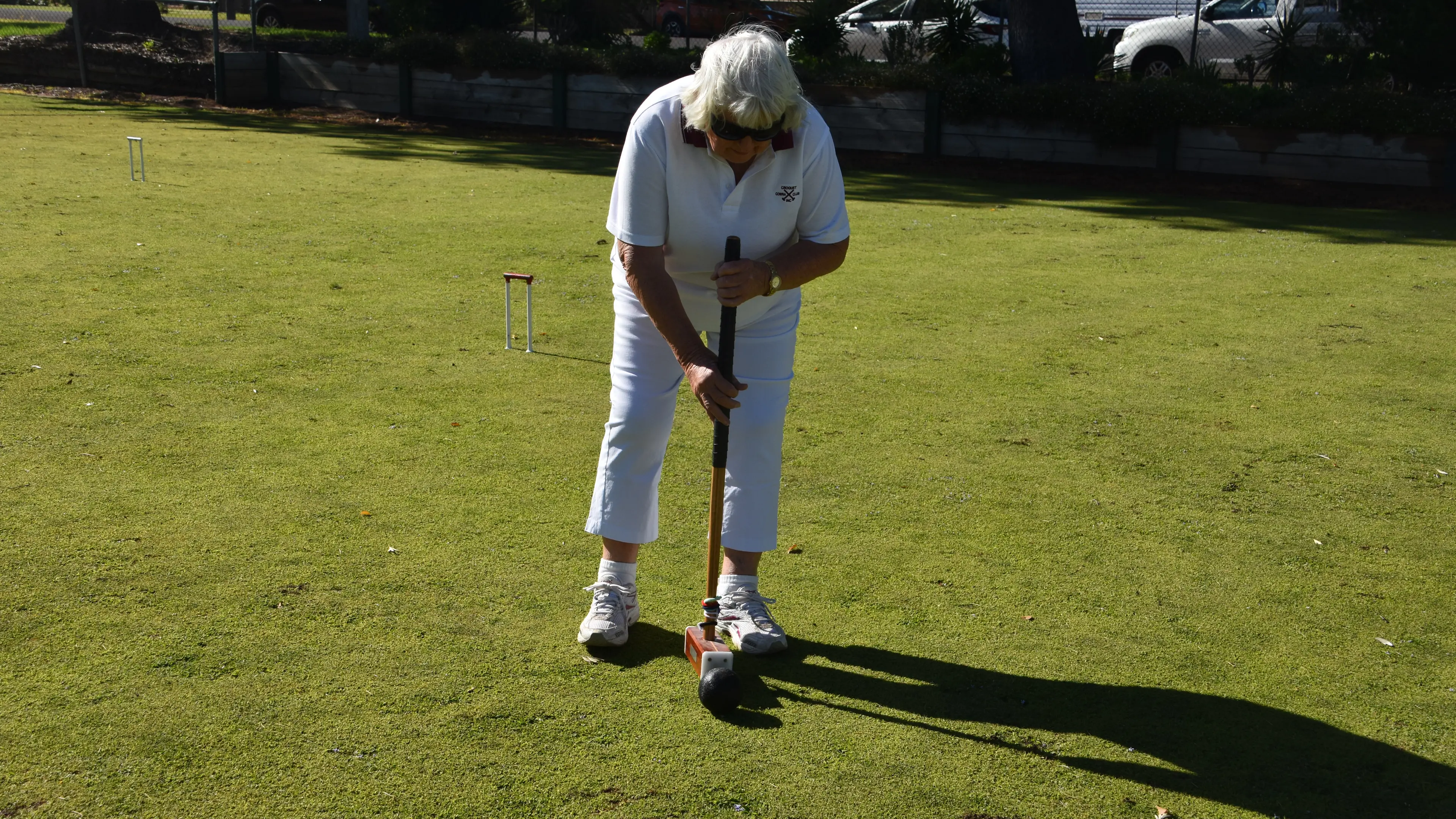 Cowra croquet started off with a nail biter