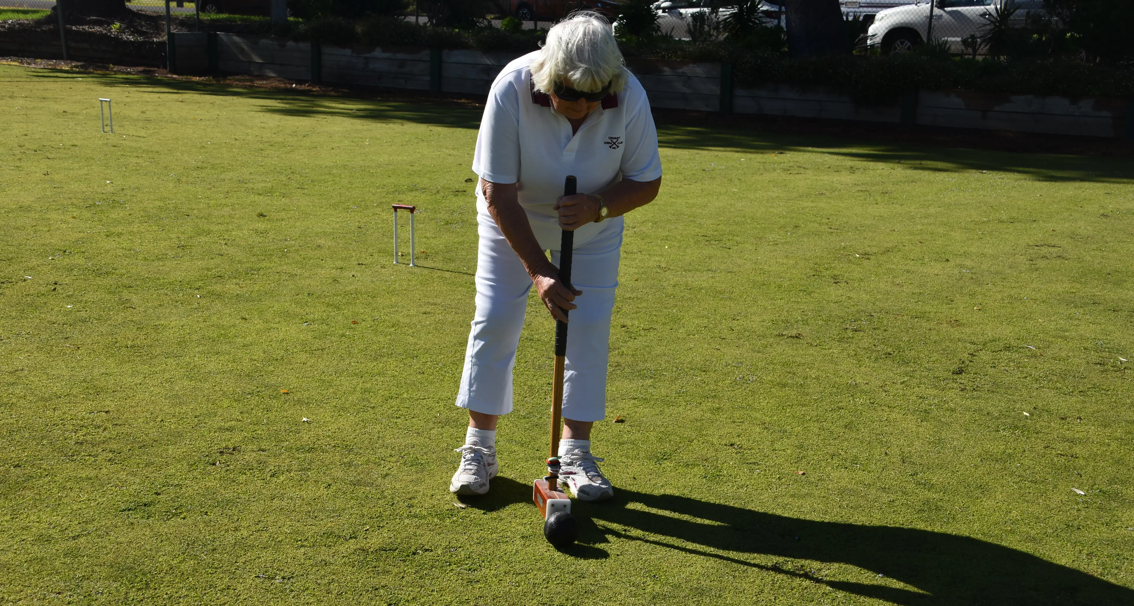 Cowra croquet started off with a nail biter