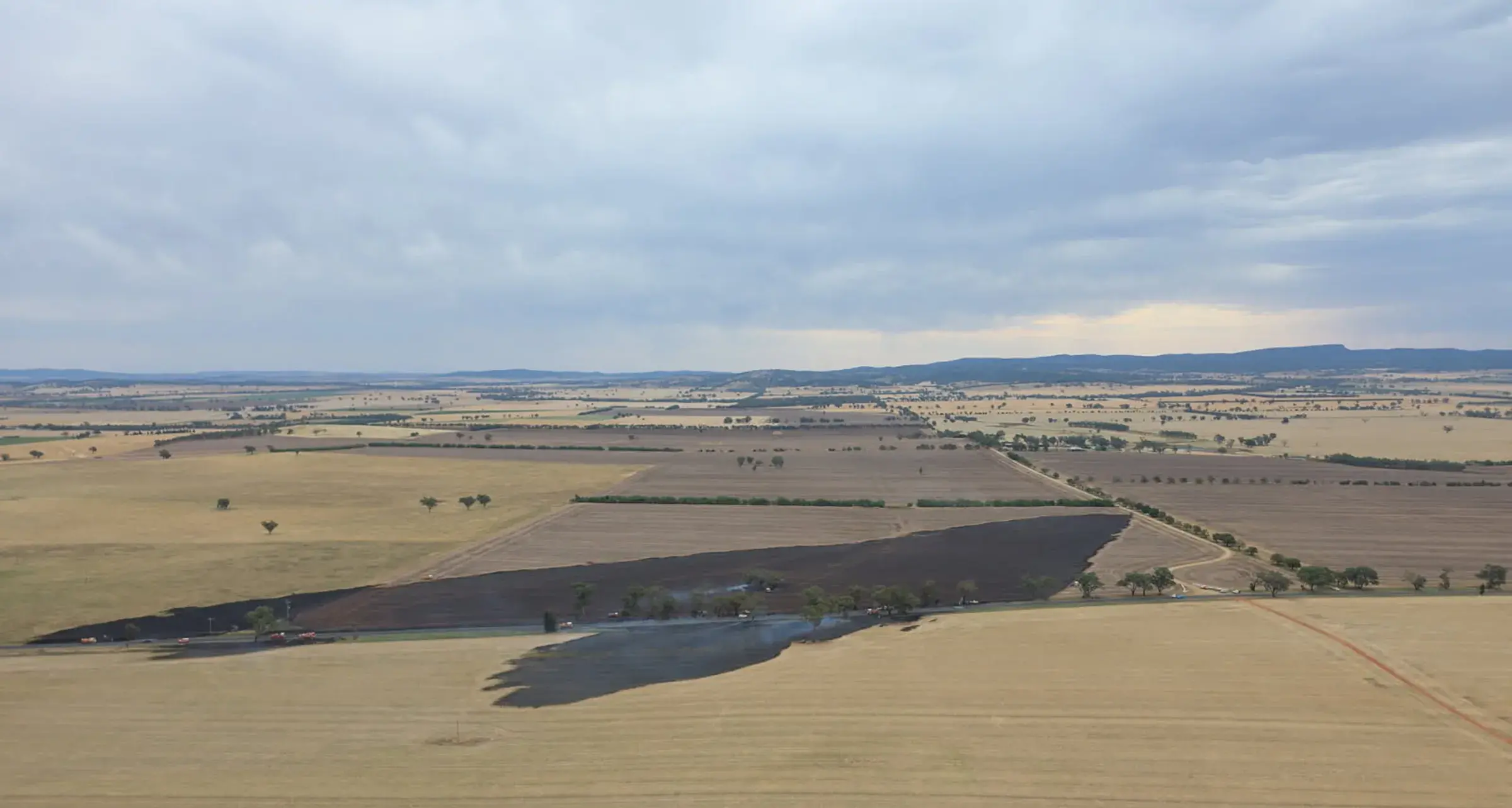 Quick response contains fire in extreme conditions