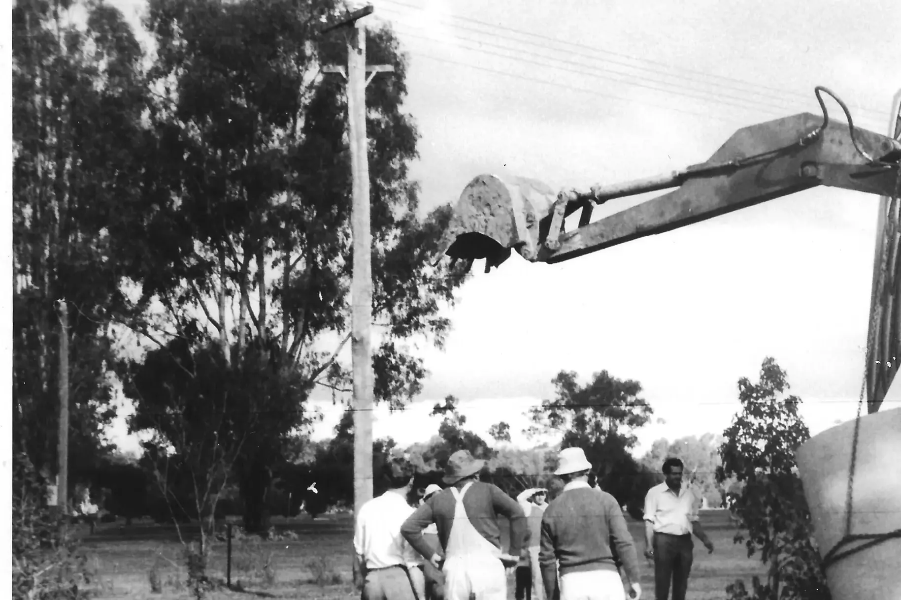 <p>Time Capsule being buried in 1975.</p>\\n