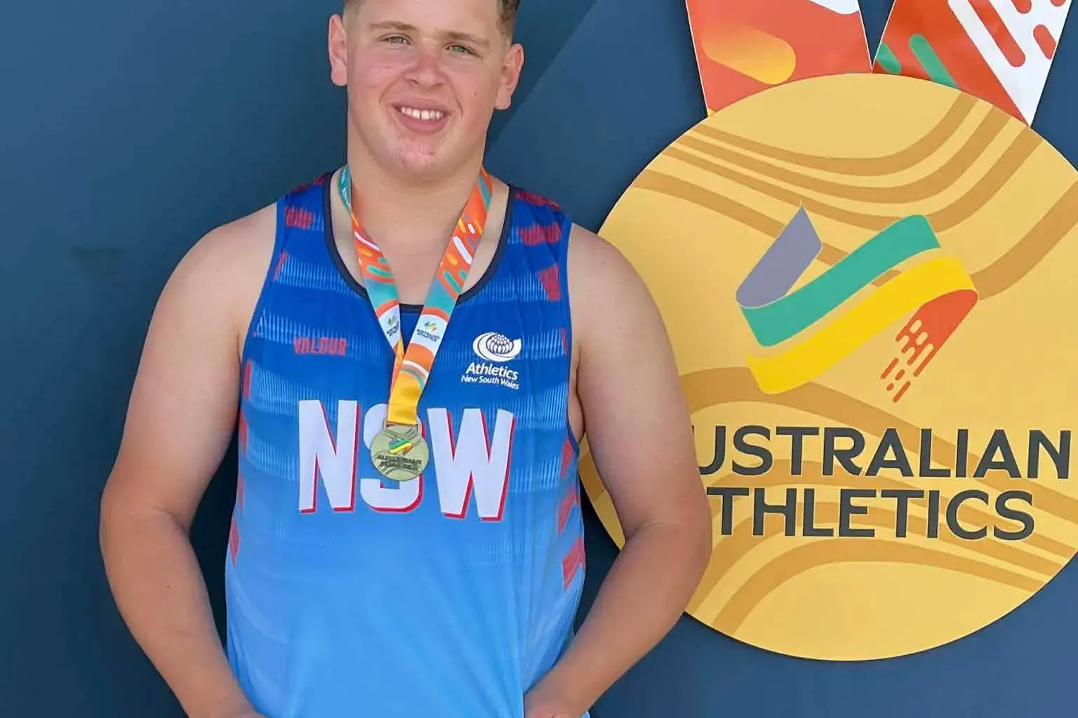 <p>Patrick Rowston achieved a new personal best while he claimed the gold medal.</p>\\n