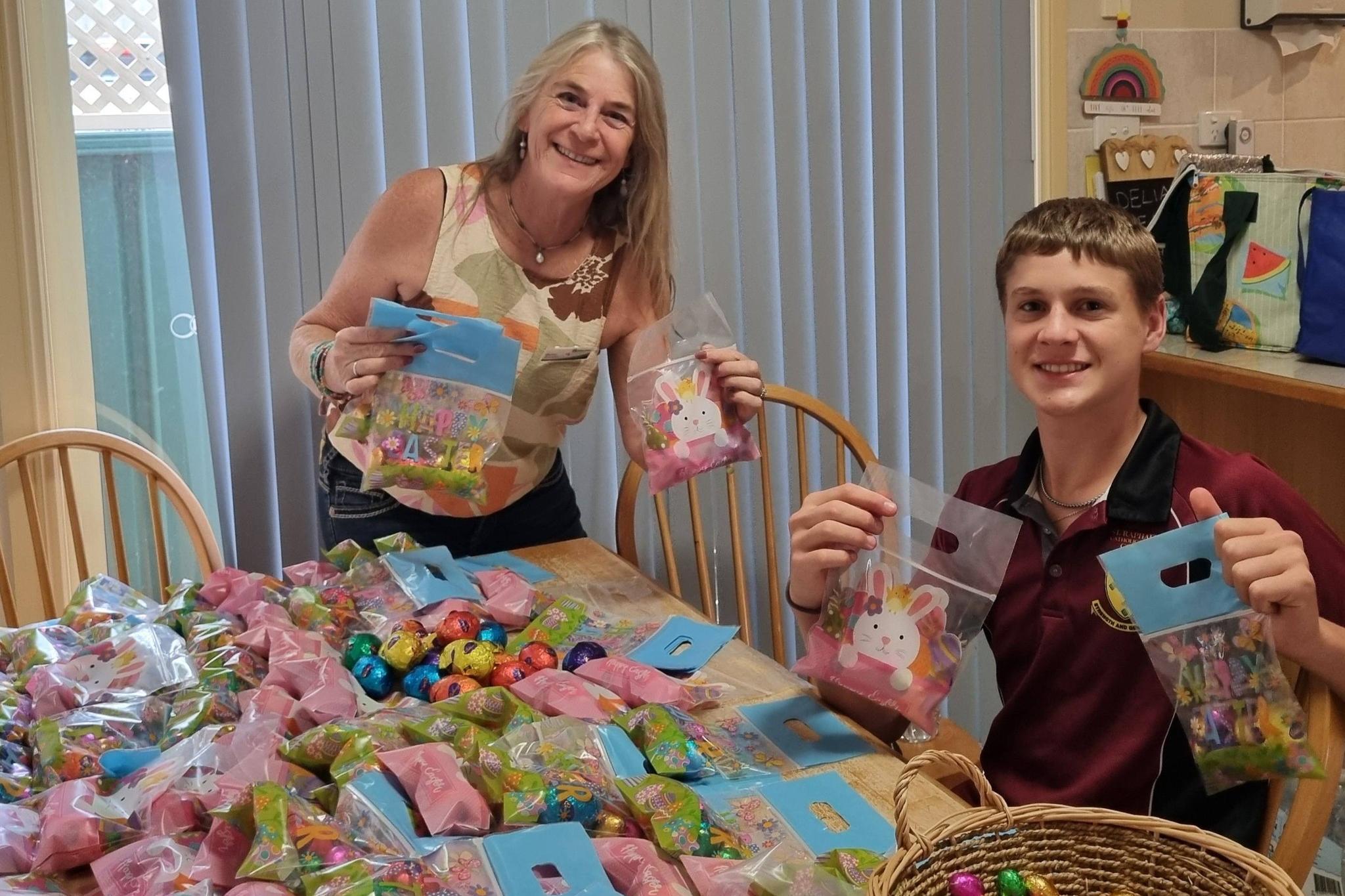 Easter kindness delivered