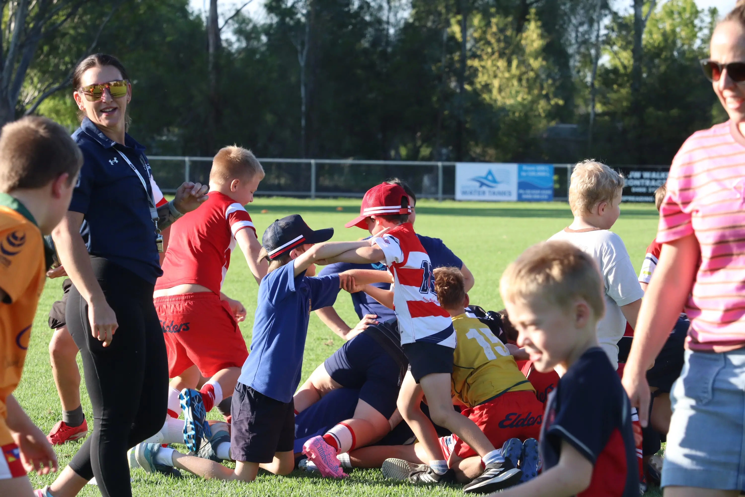 <p>Future Wallabies in the making.</p>\\n