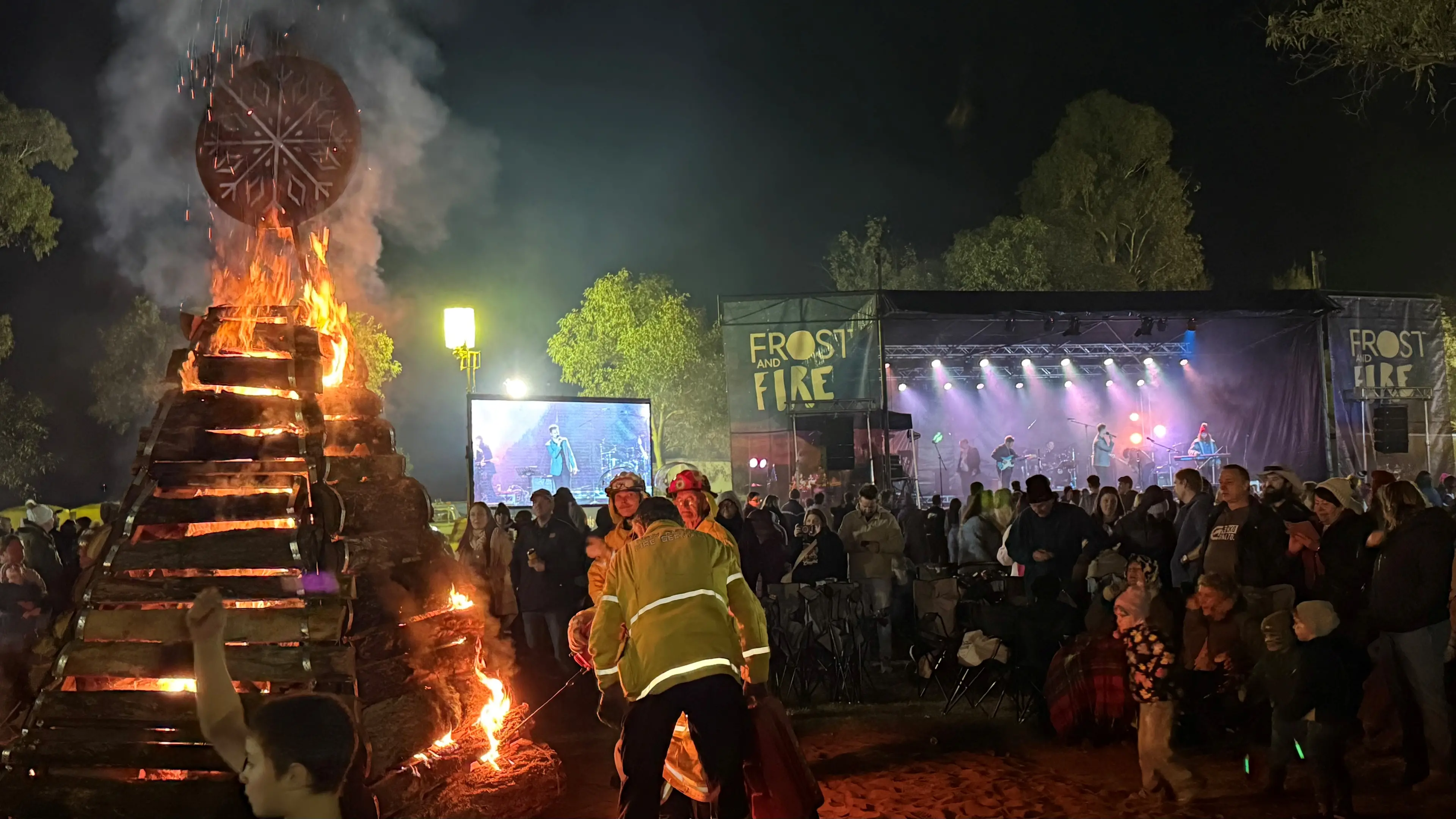 Frost and Fire set to light up Saturday night