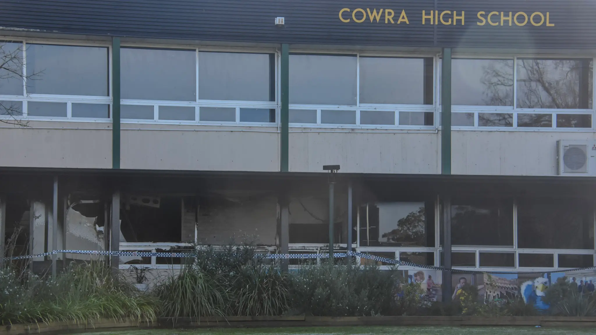 Second teenager charged over alleged Cowra High School fire as police investigation continues