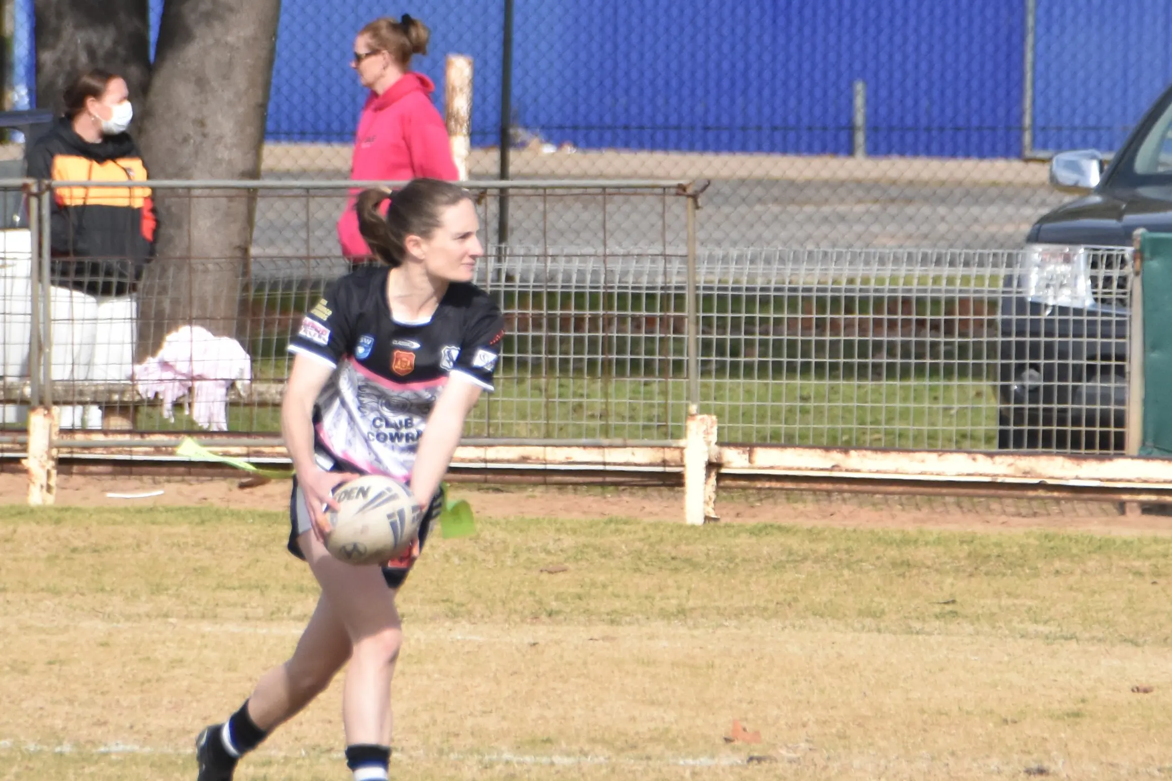 <p>Danielle Garlick helped take the team with her throughout the game.</p>\\n