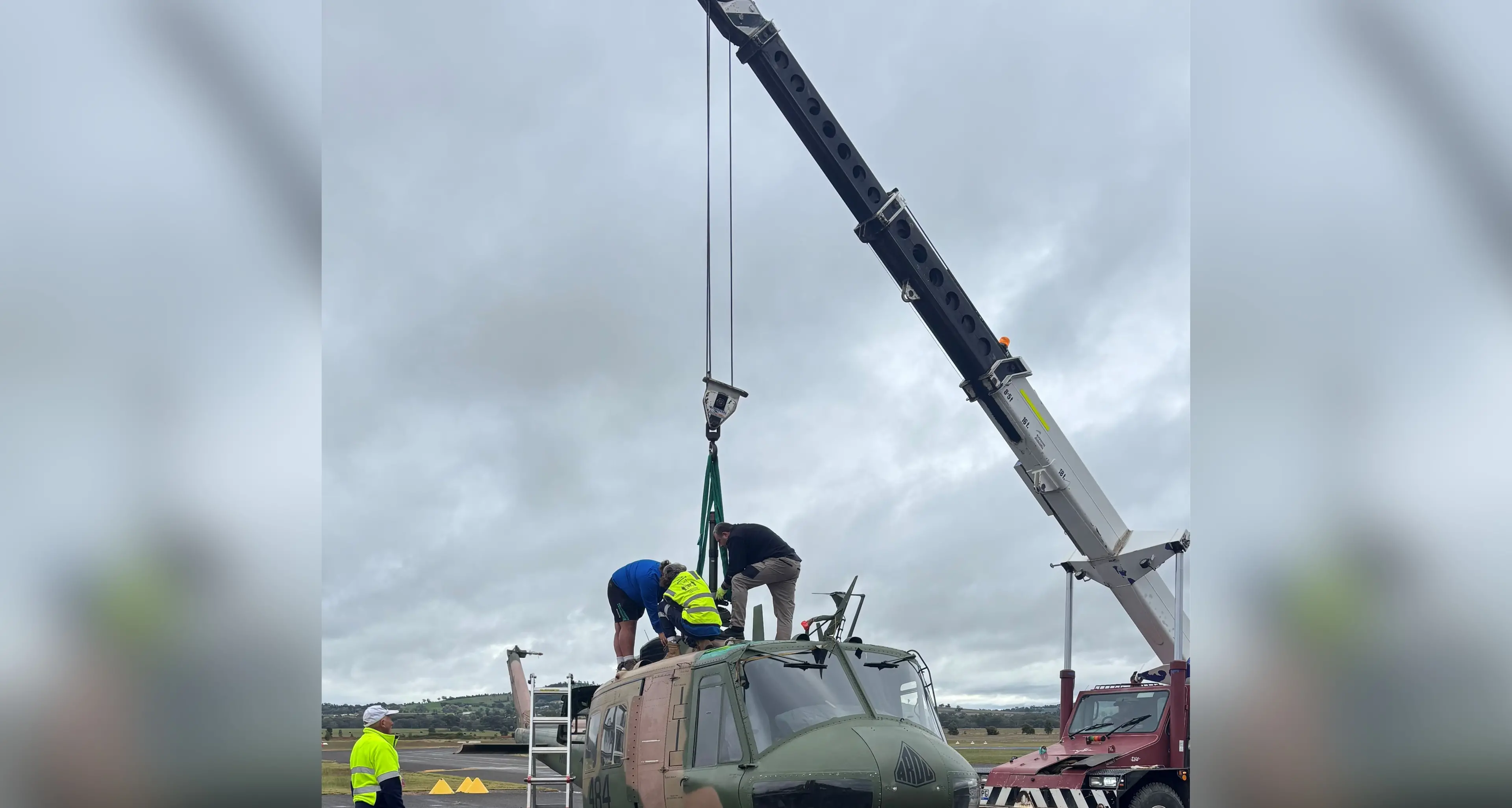 From battlefield to museum: Iconic Huey's 1000km trek to Parkes