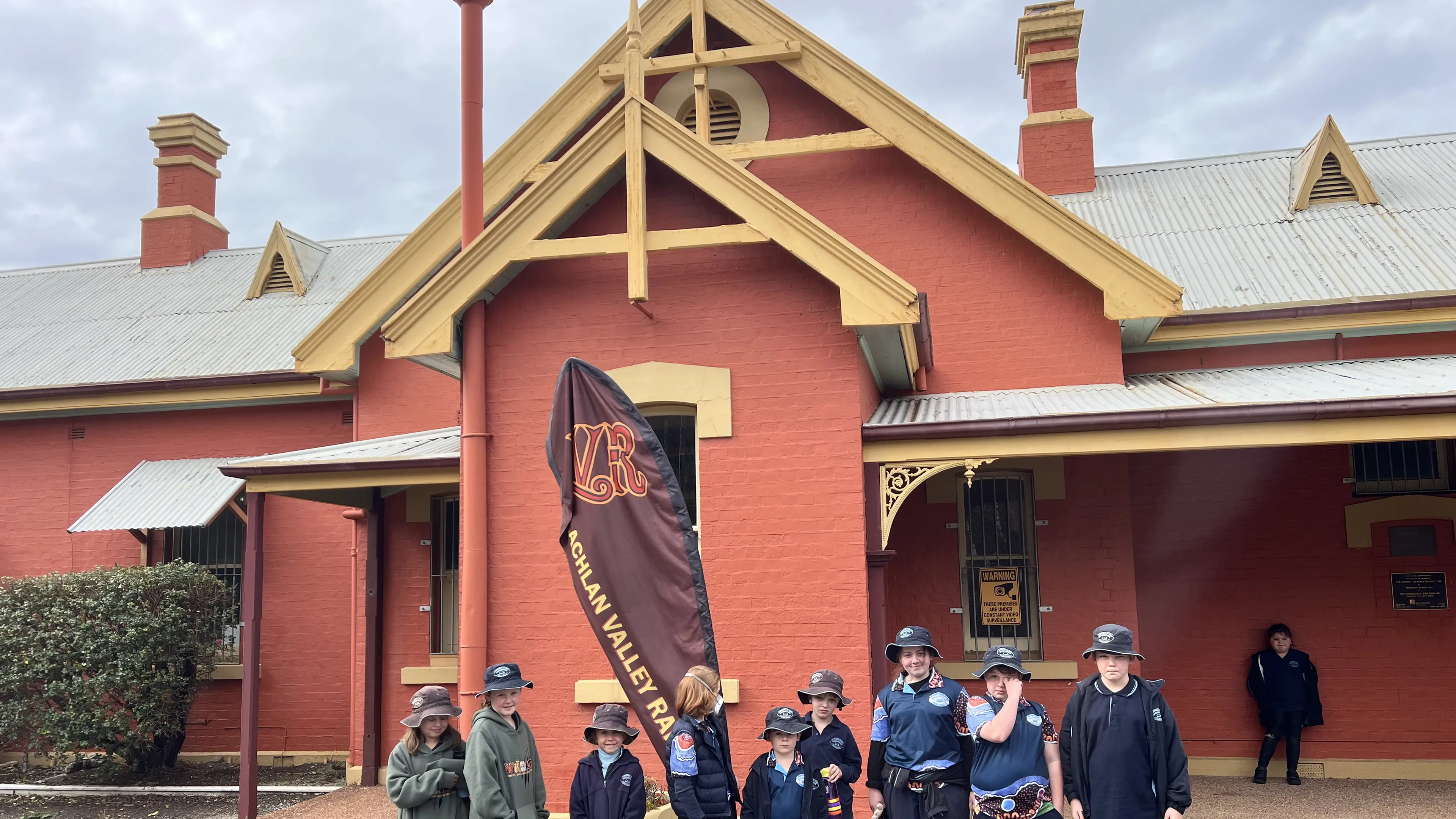 Rail safety message travels along Cowra railway line