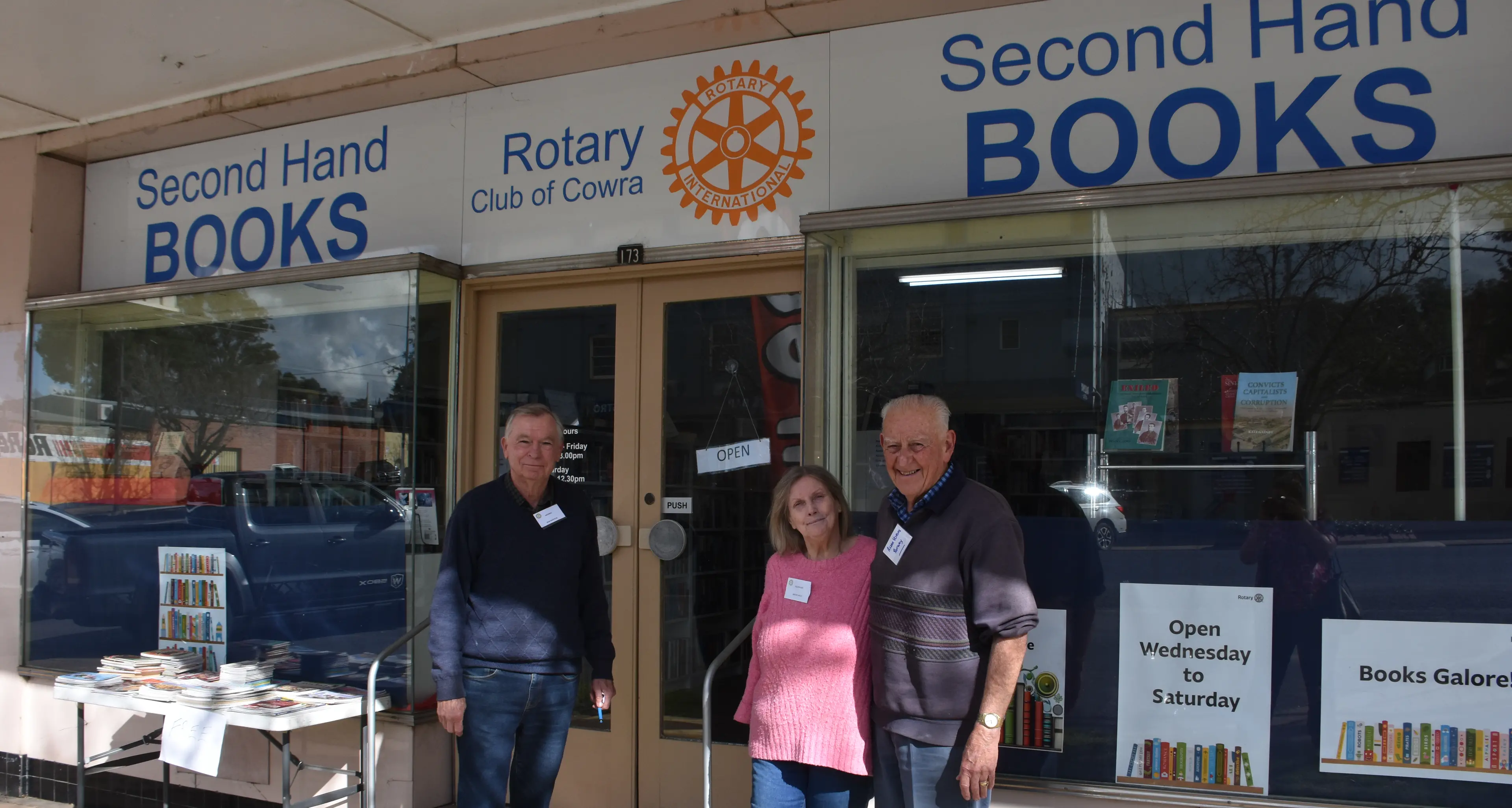 Rotary club turns new leaf on empty building