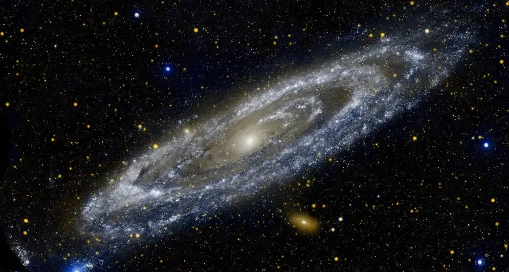 A galaxy. It’s full of stars