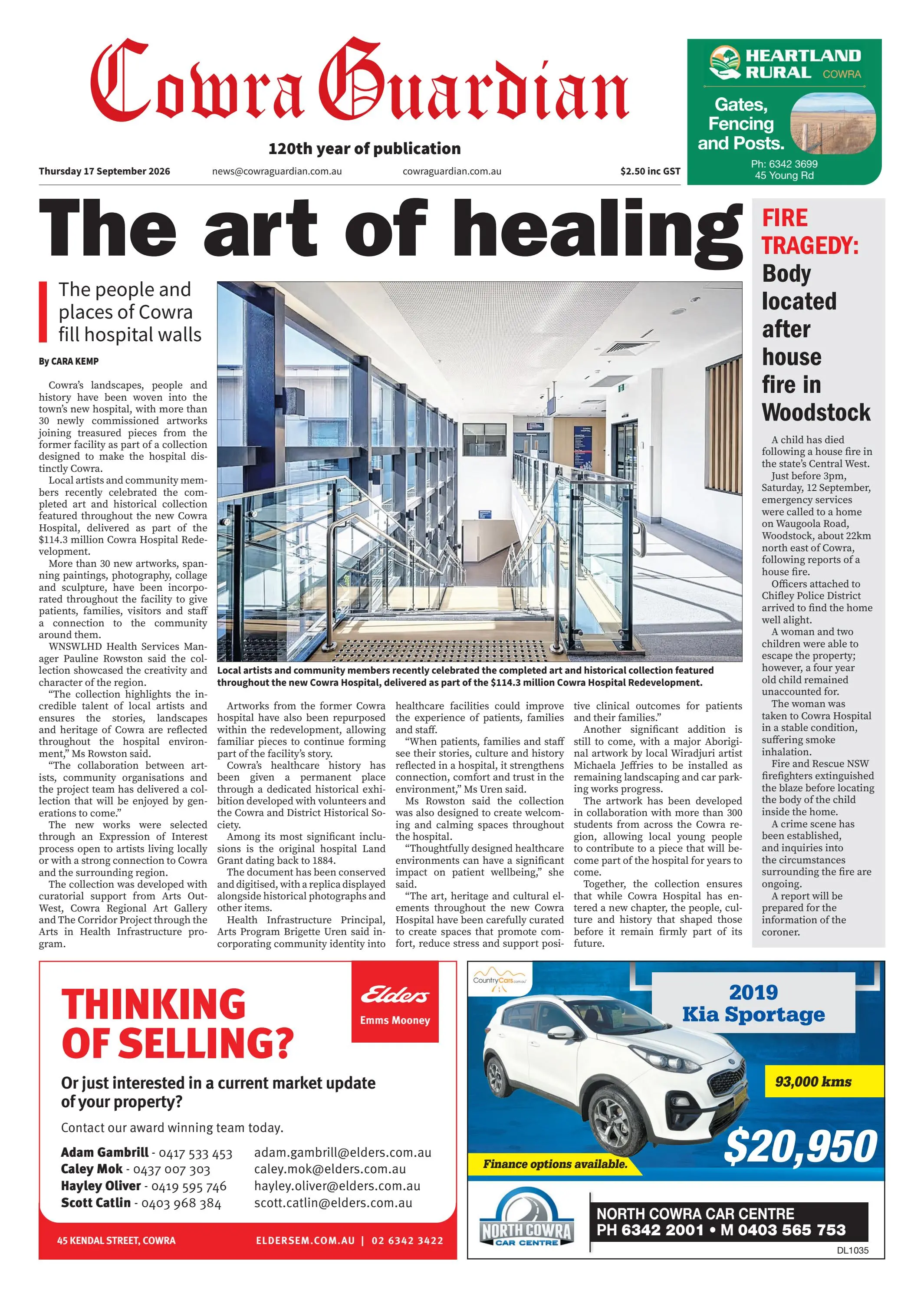 Cowra Guardian, Thursday, 17 September, 2026