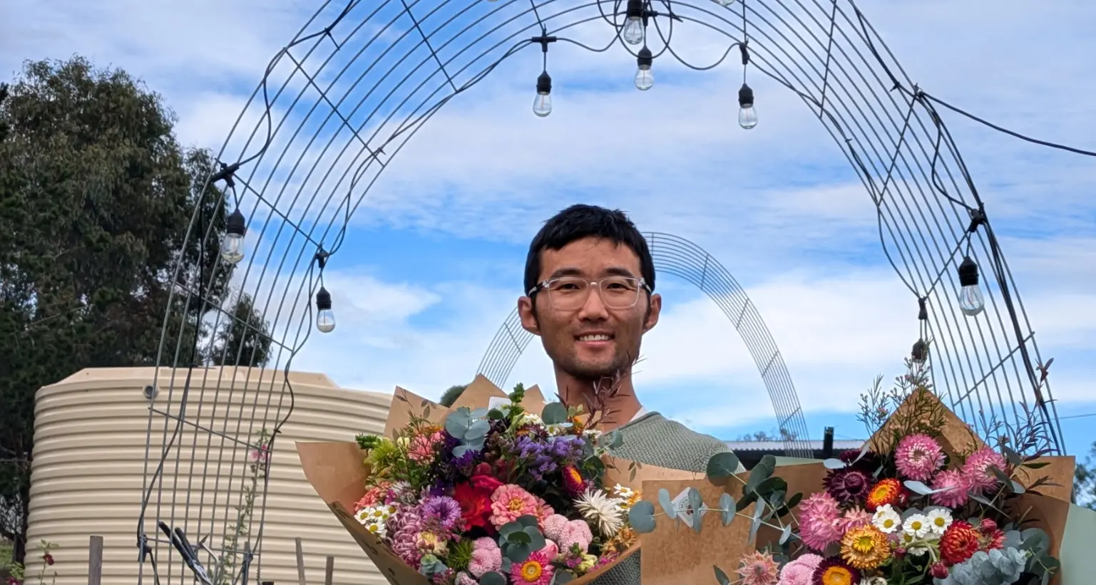 Spring blooms bring hobby flower farm to life