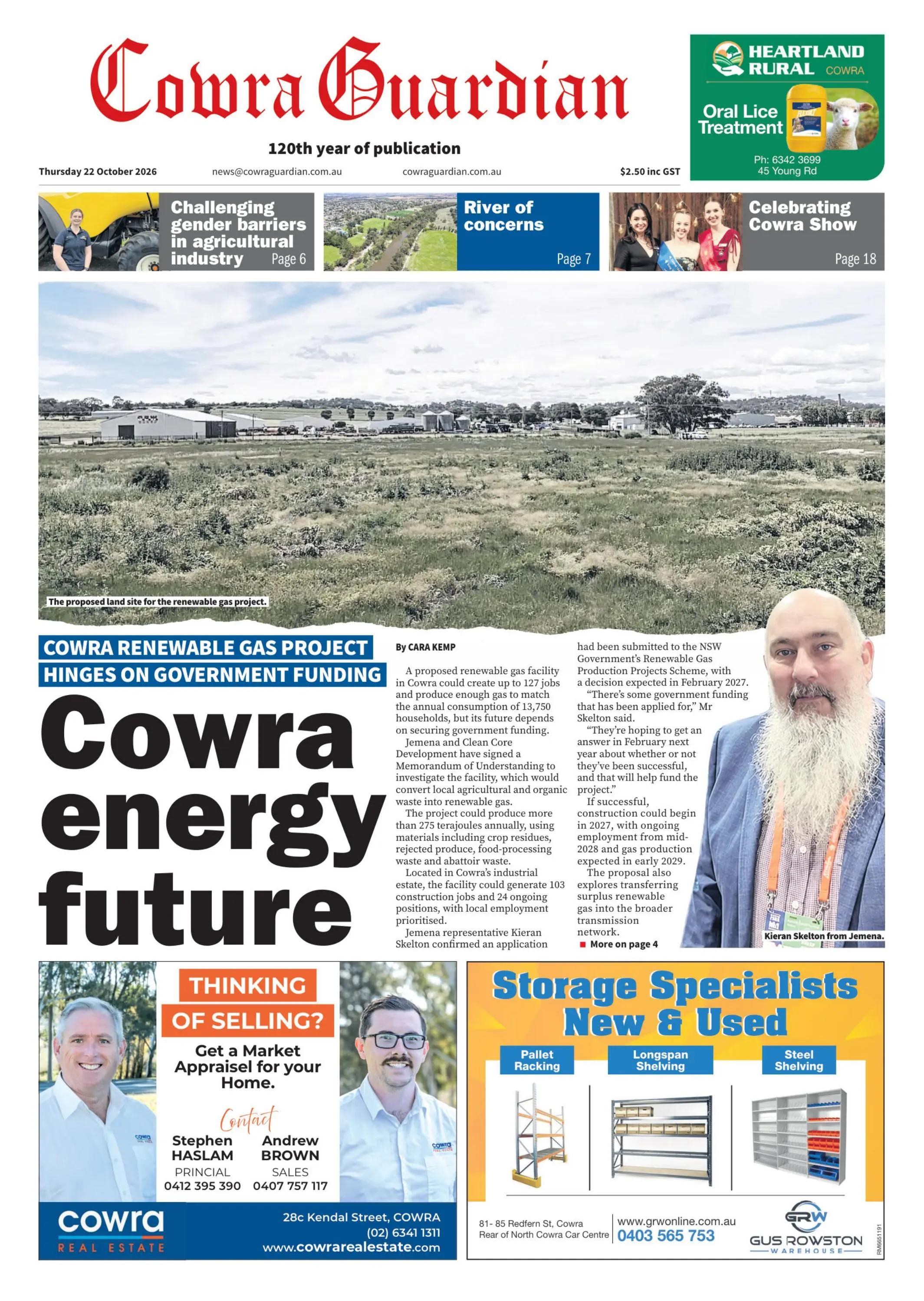 Cowra Guardian, Thursday, 22 October, 2026