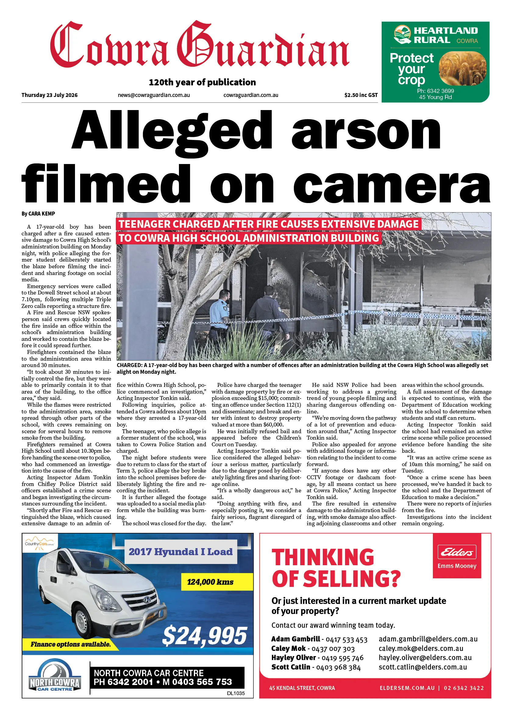 Cowra Guardian, Thursday 23 July 2026