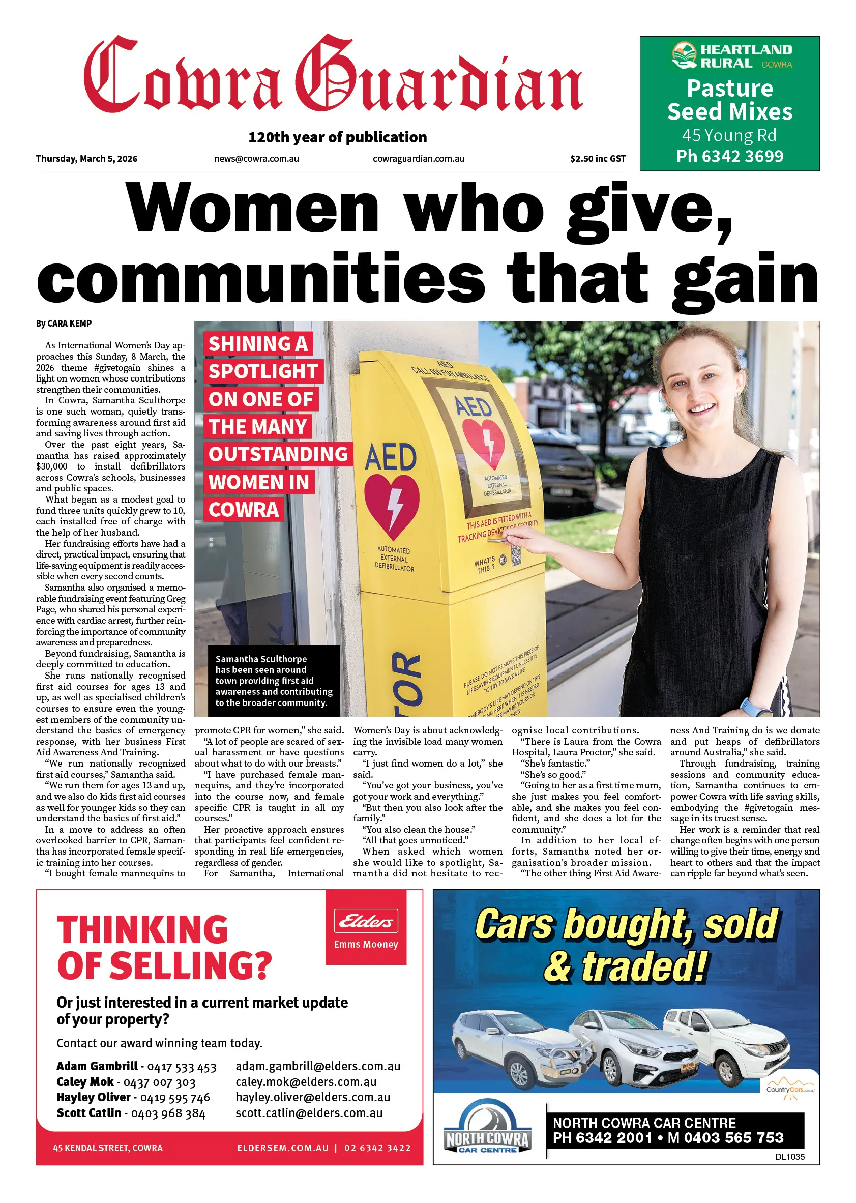 Cowra Guardian, Thursday, March 5, 2026