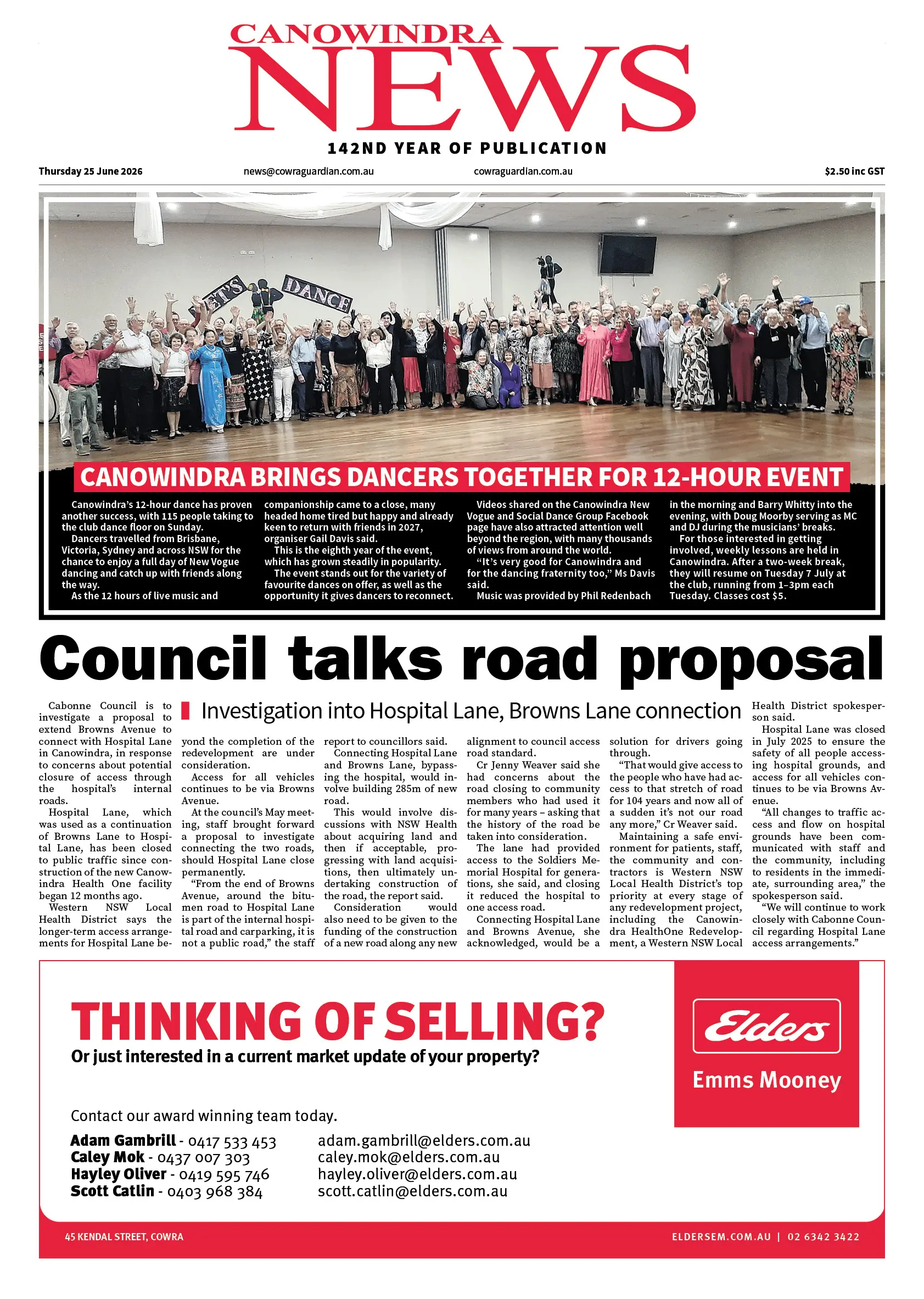 Canowindra News, Thursday 25 June 2026