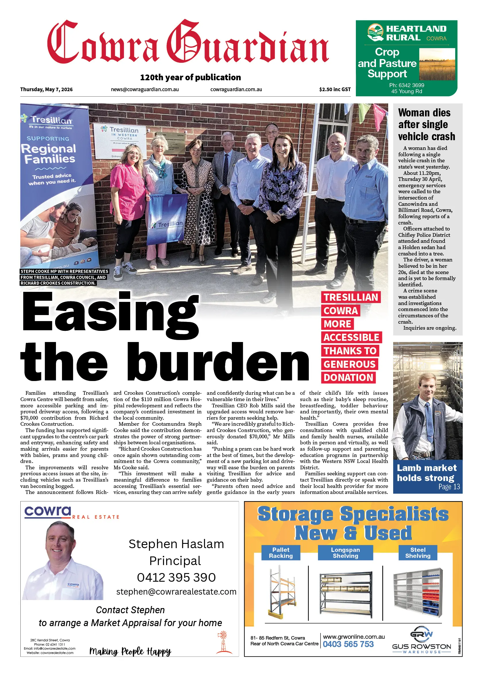 Cowra Guardian, Thursday, May 7, 2026