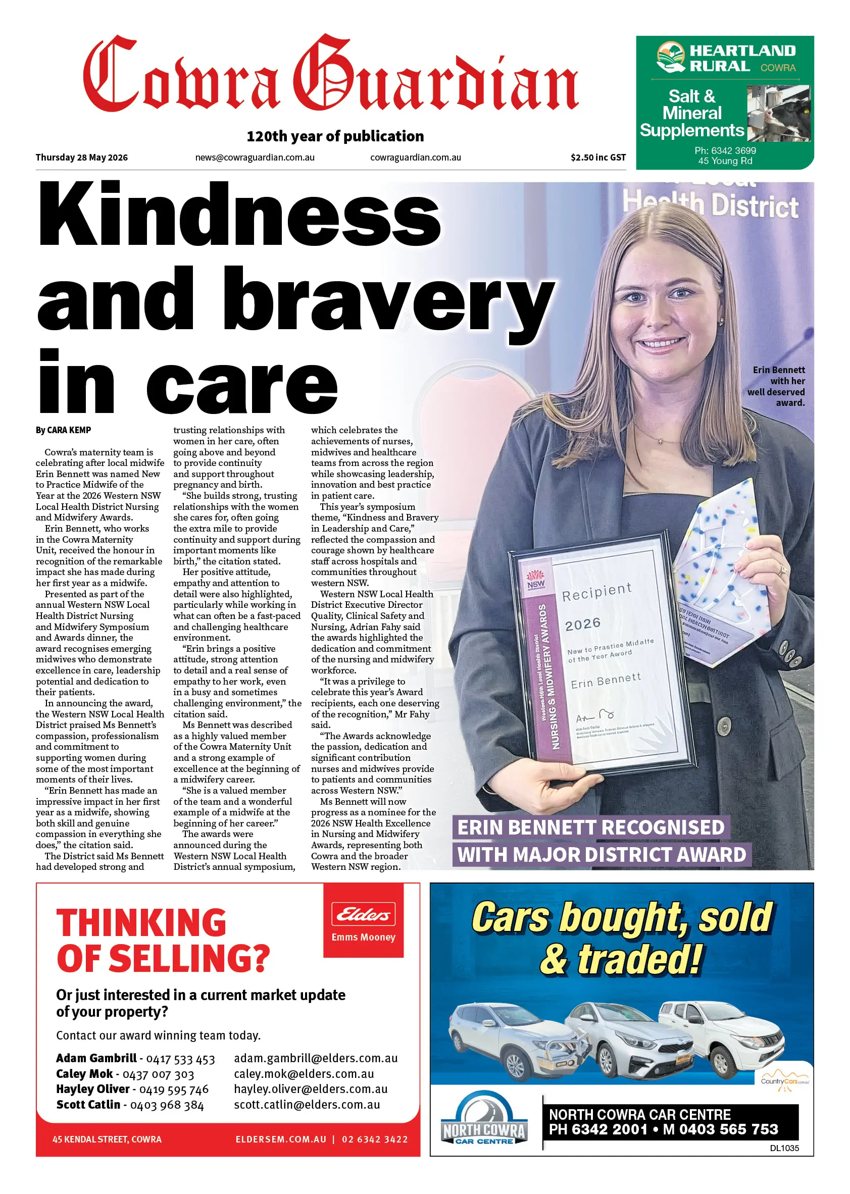 Cowra Guardian, Thursday 28 May 2026
