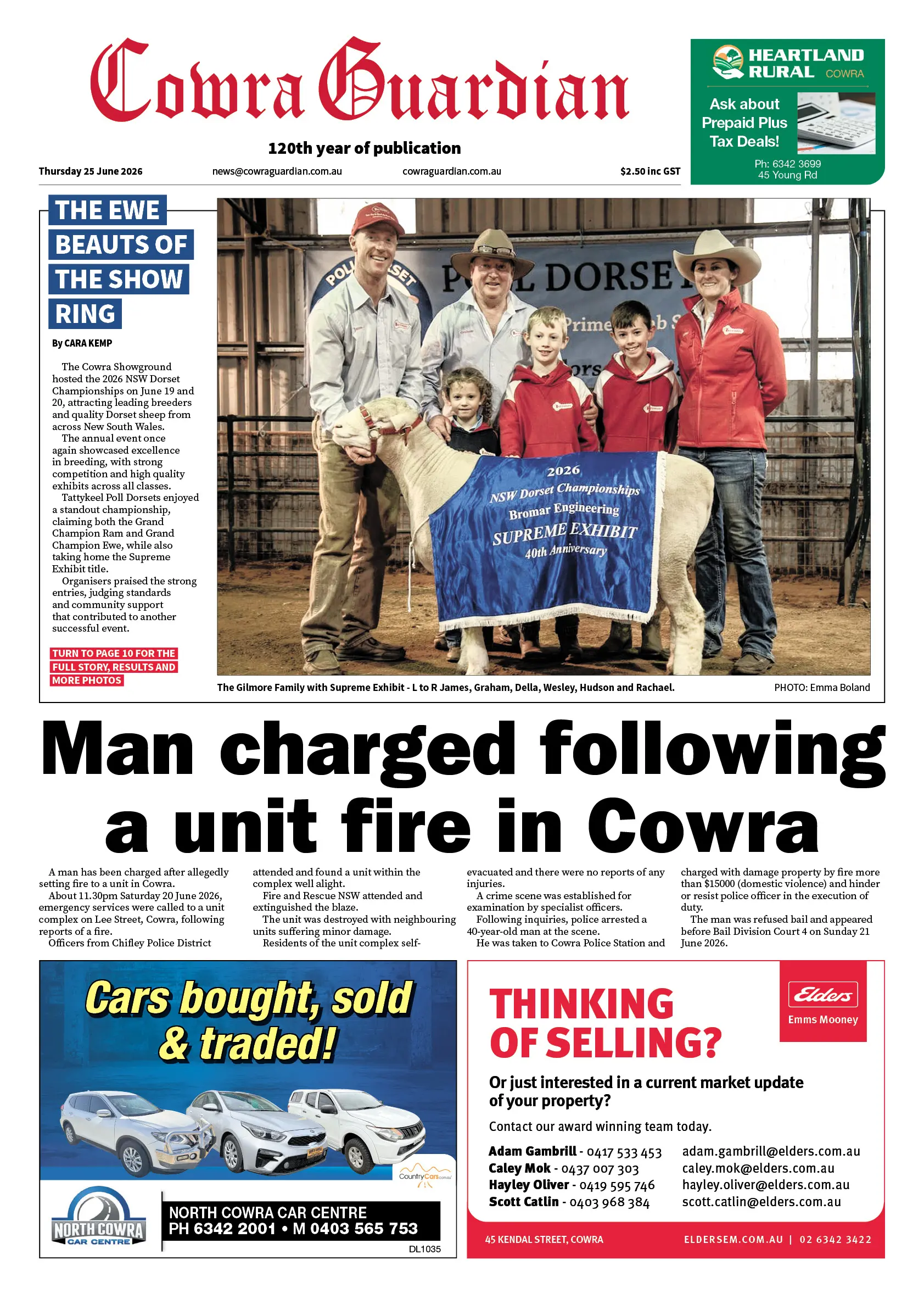 Cowra Guardian, Thursday 25 June 2026